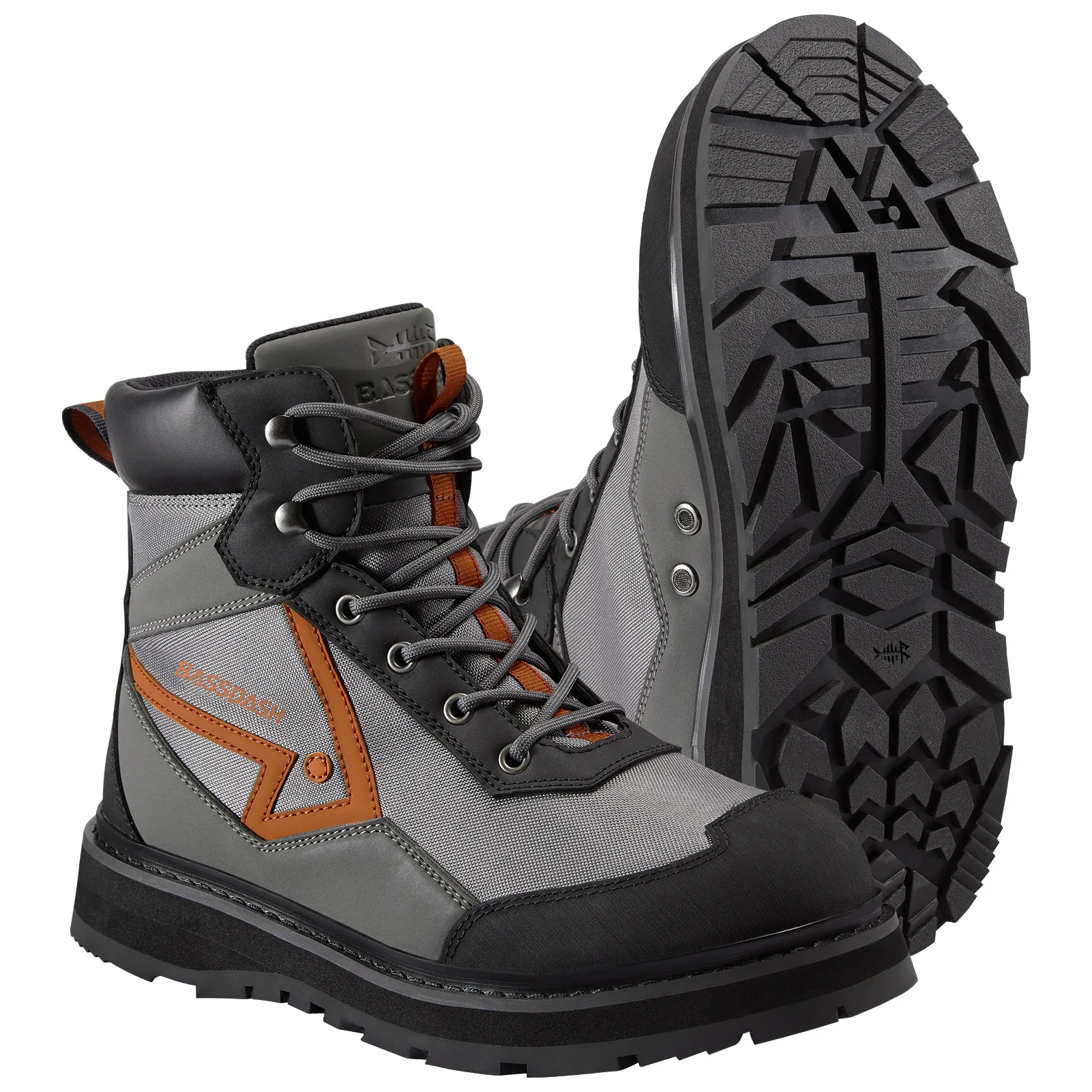 Bassdash Flex Botas de vadear Ligeras antideslizantes para hombre