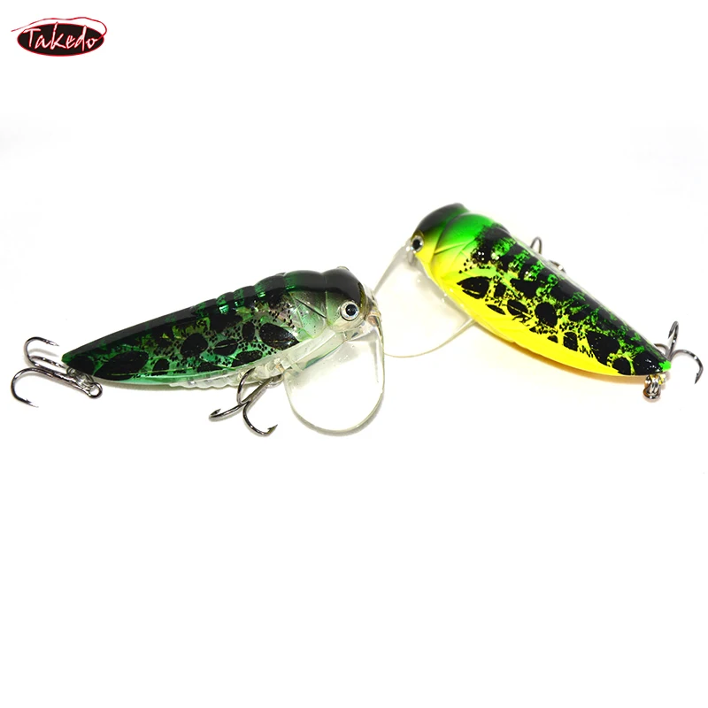 TAKEDO RL15 Wobbler Topwater Cigarra para Lucio - imagen 5