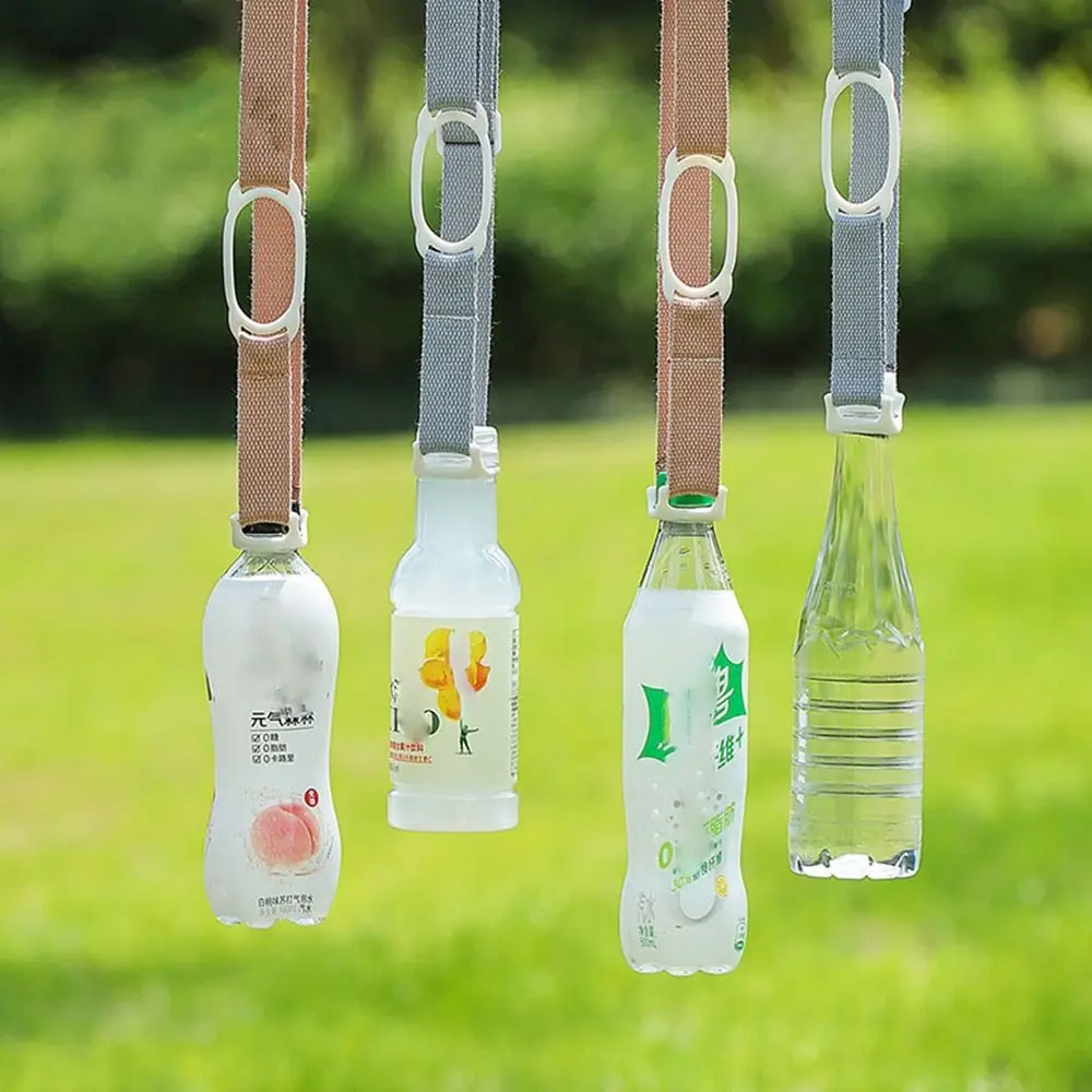 Bandolera ajustable para botella de agua con clip silicona - imagen 5