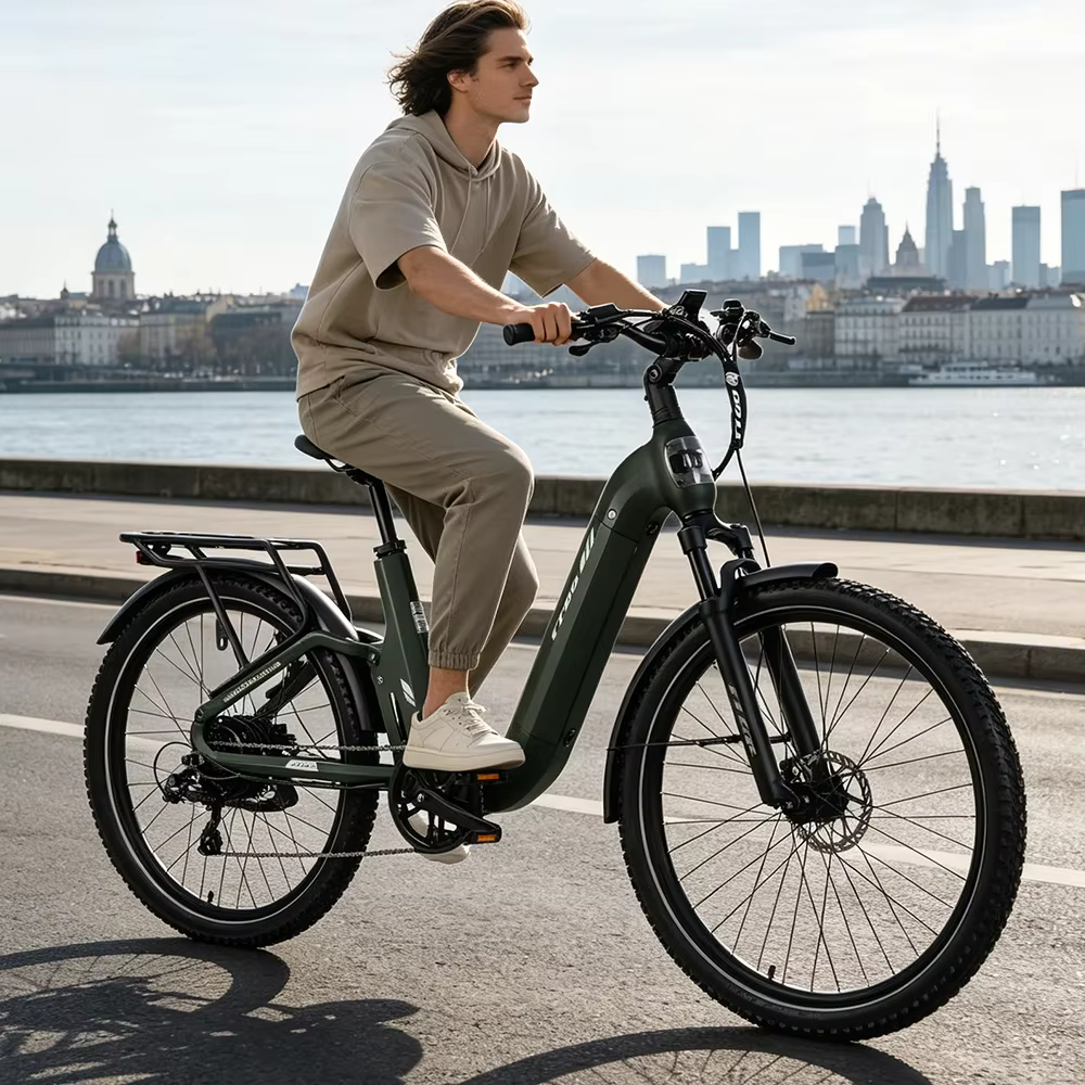 Batería y cuadro de la e-bike E-SUVO-S6