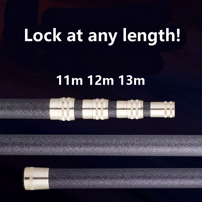 Varilla extensible ZZ241 de fibra de carbono para redes de pesca - imagen 3