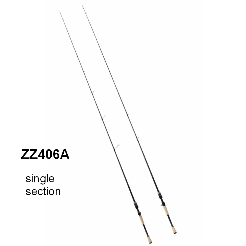 Caña de pescar ZZ406A de carbono 40T