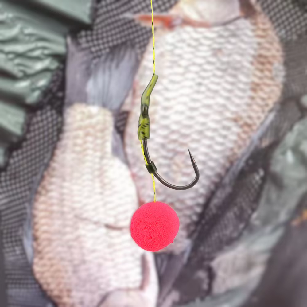 Anzuelo sin púas Hirisi con recubrimiento PTFE – Para carpa - imagen 4