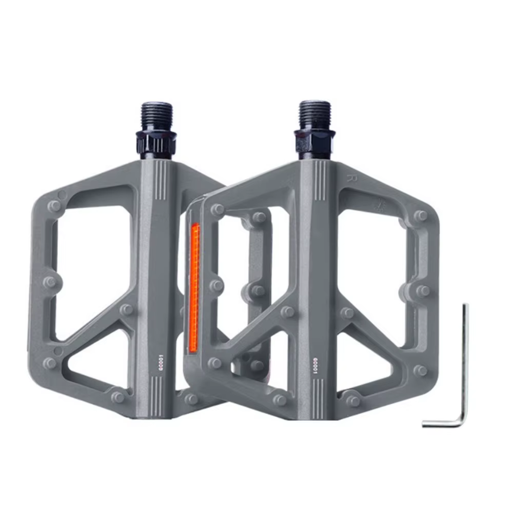 Pedales de bicicleta Dual DU – Plataforma de nailon antideslizante - imagen 2
