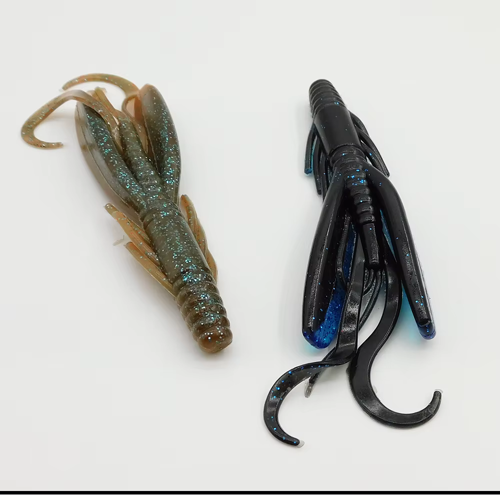 ESFISHING Pork 105mm señuelo para lubina, perca y lucio - imagen 4