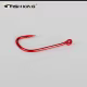 FISH KING Anzuelos Anillados Carpa – Soporte Cebo Rojo - imagen 5