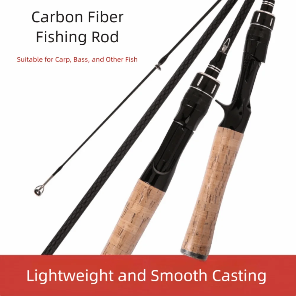 Caña Spinning de Carbono 1.5 m – Ultra Light y Super Strong - imagen 3