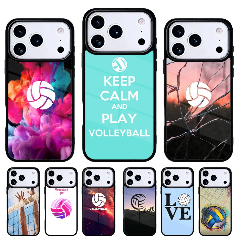 Funda para iPhone con Diseño de Voleibol – Carcasa Trasera