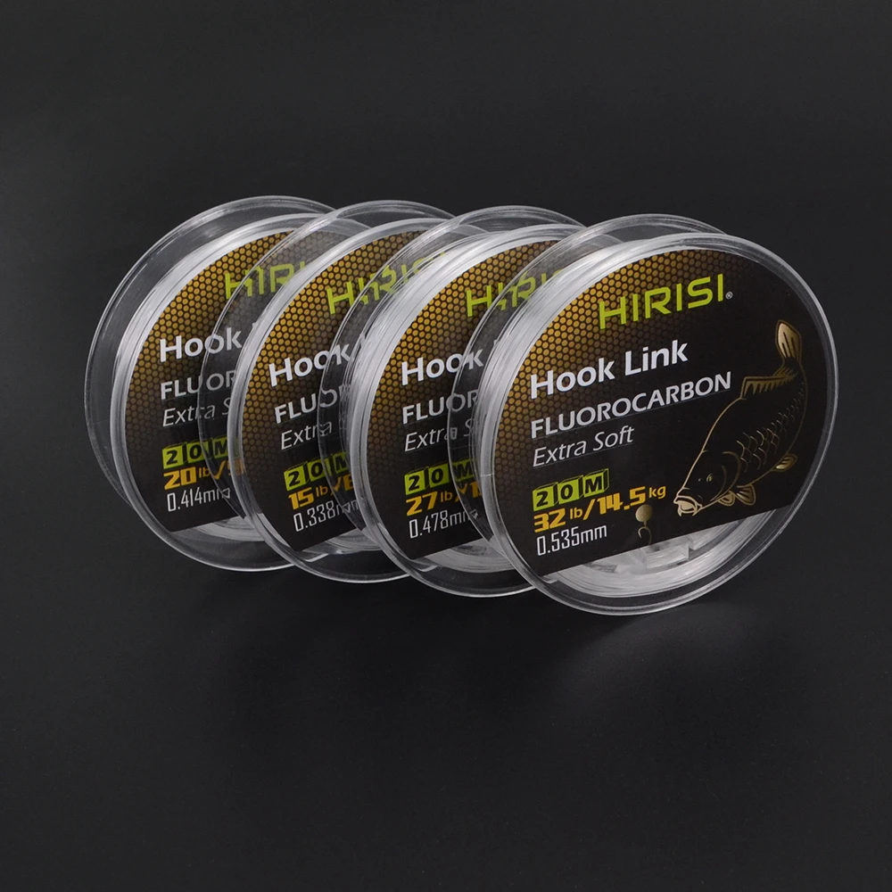 Hirisi Sedal Fluorocarbono para Carpa – Chod Rig rígido - imagen 4