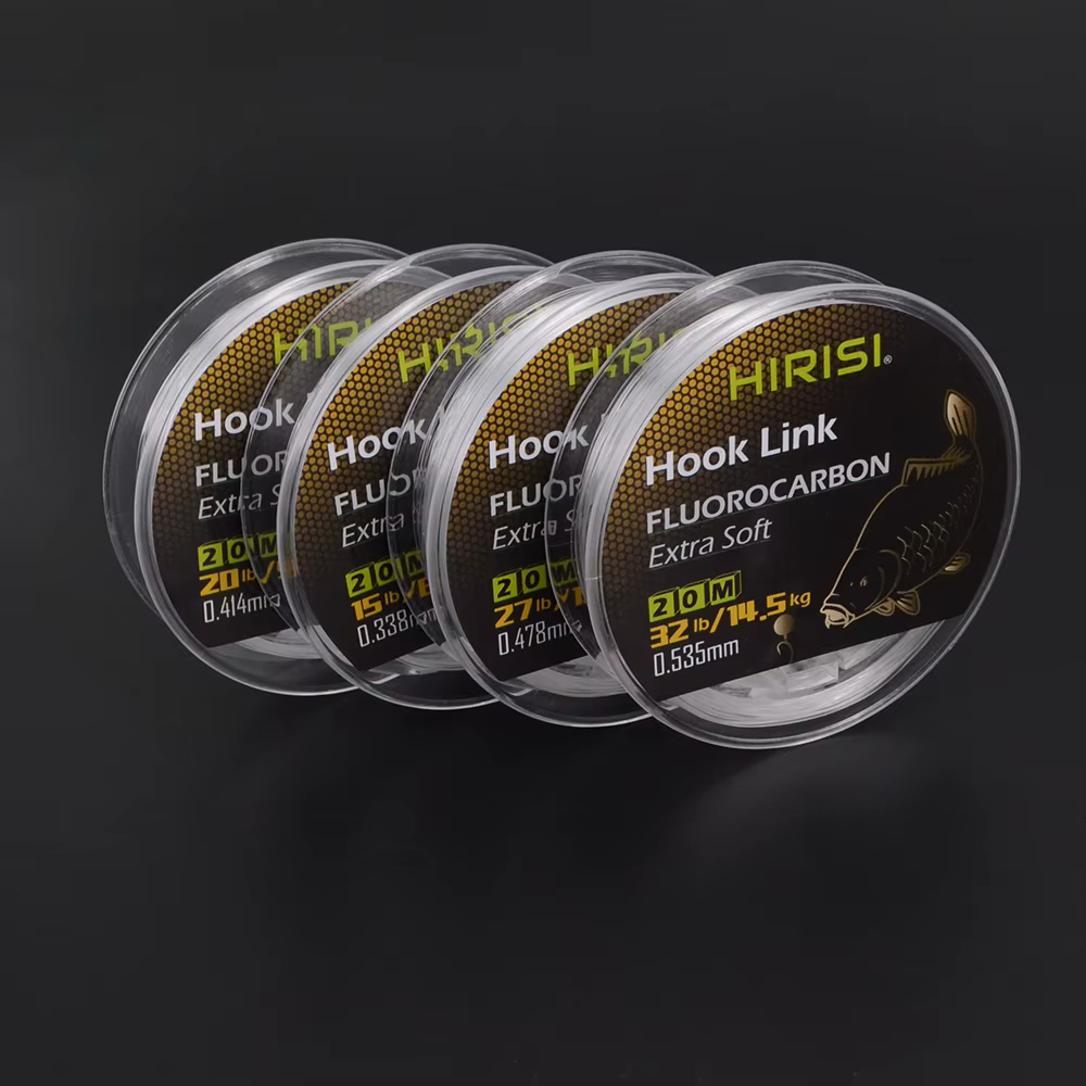 Hirisi Sedal Fluorocarbono para Carpa – Chod Rig rígido - imagen 4