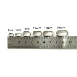 Señuelo ovalado para lucio con anillos giratorios acero inoxidable