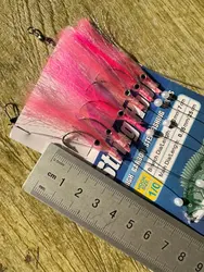 JYJ Sabiki Pack - Anzuelos para caballa espanola con piel laser