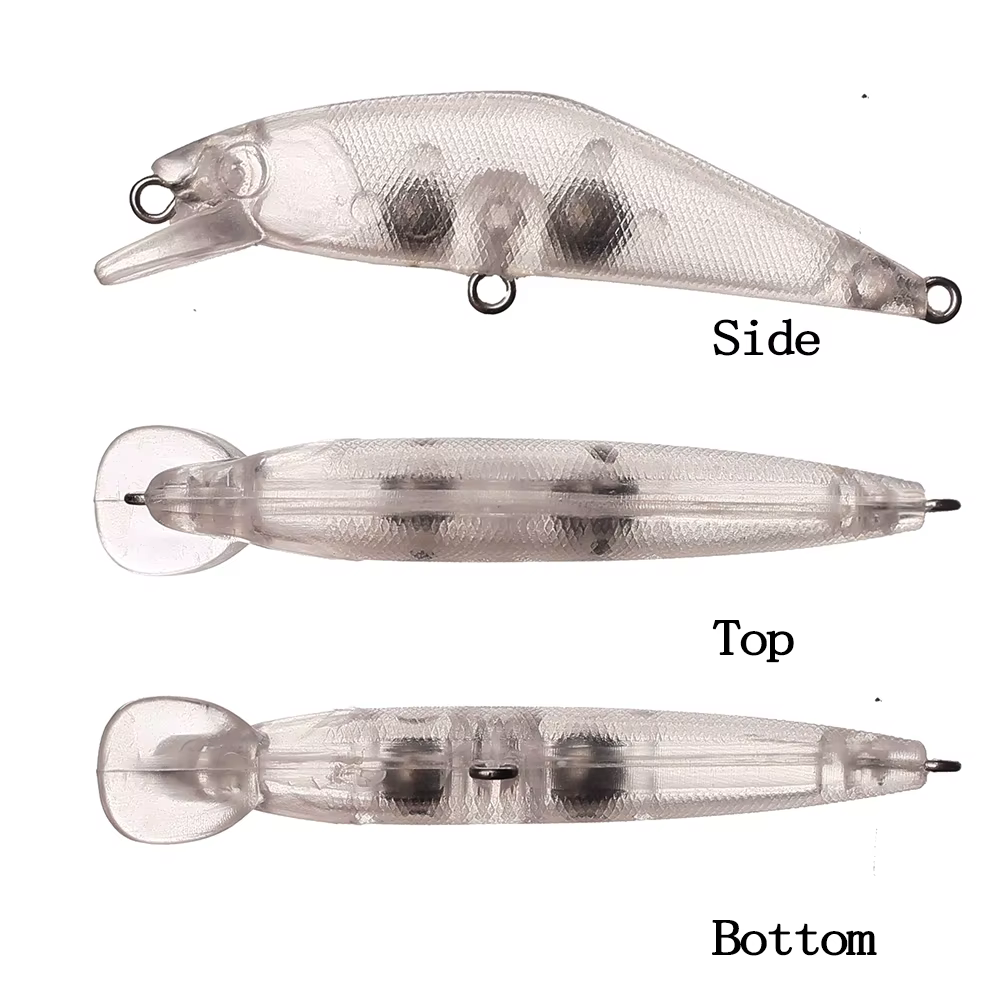 Señuelo Minnow Chan's Huang – Blanco natural para lubina y dorada - imagen 5
