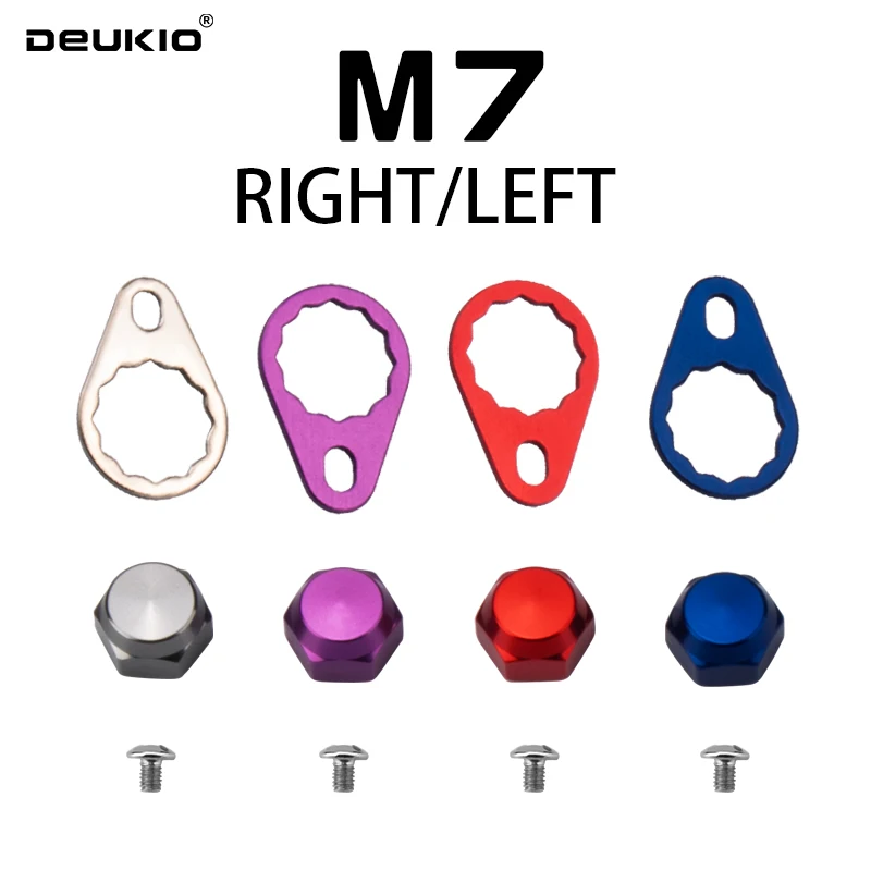 Vista del kit de tuerca y tornillos DEUKIO M7 S