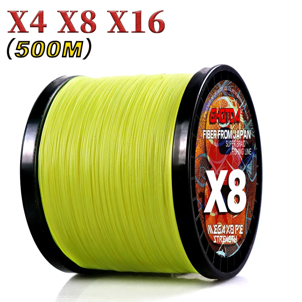 Sedal trenzado PE GHOTDA 500m – Resistente para pesca en mar - imagen 2