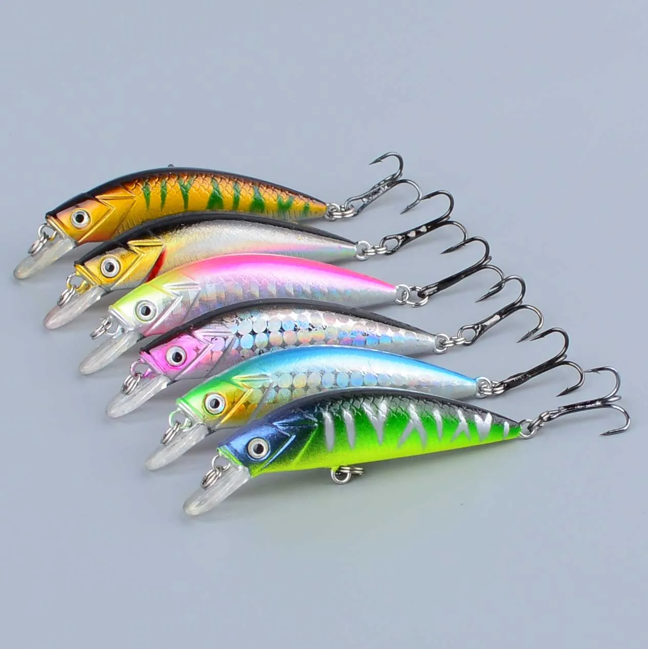 Mini jig metálico para pesca de trucha