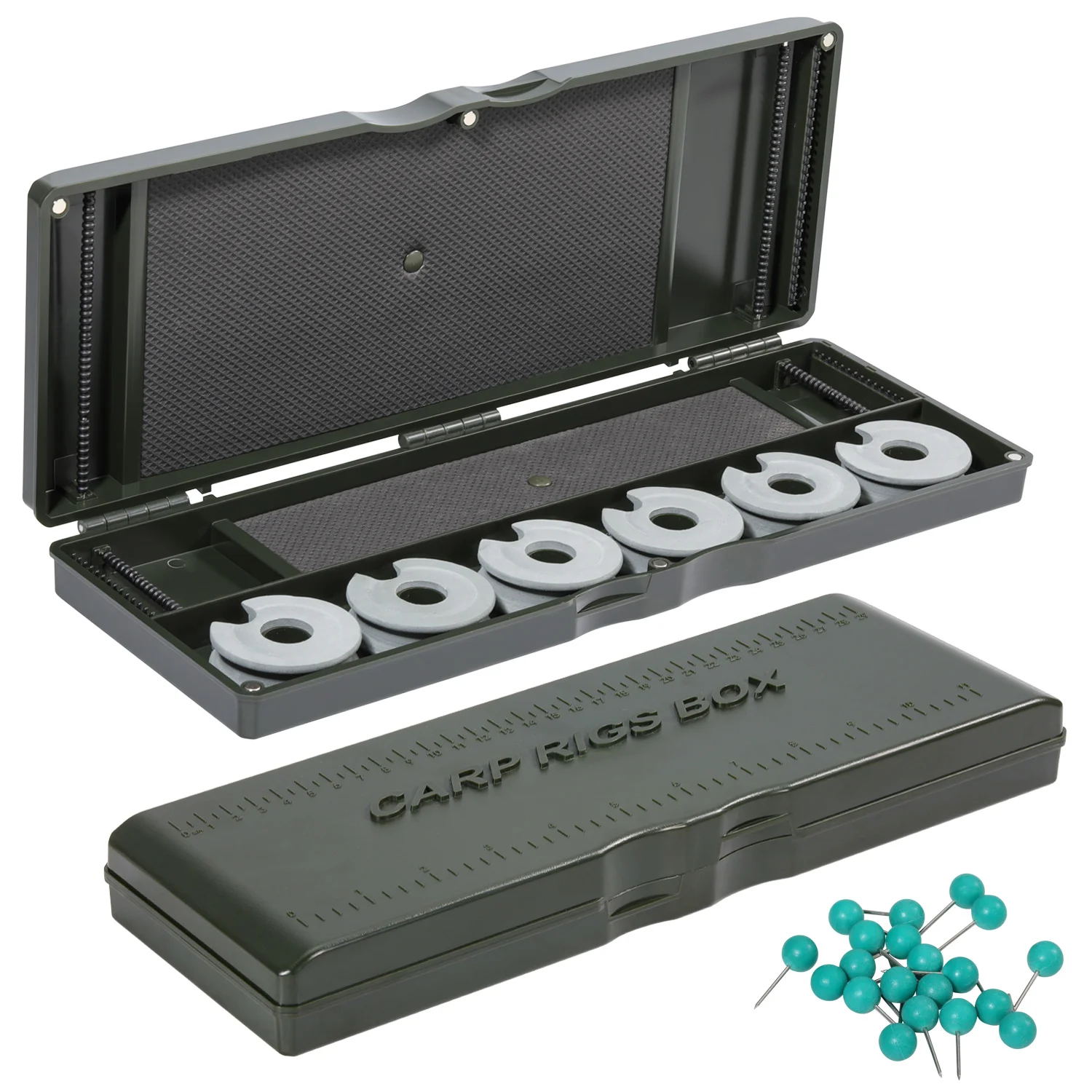 Caja de almacenamiento Sougayilang para señuelos de pesca de carpa