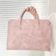 Bolso para portátil Ins Pink de cuero PU resistente al agua, capacidad - imagen 2