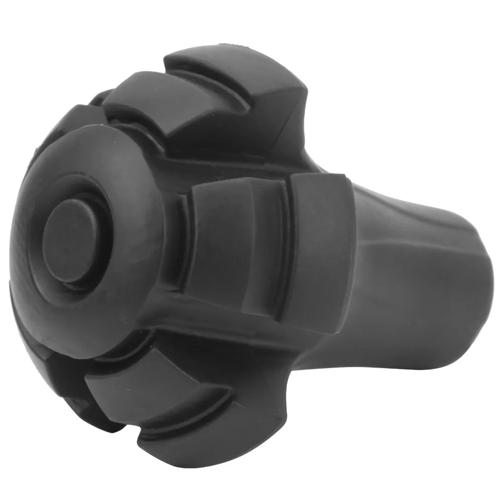 Puntas PVC esféricas negras para bastones de senderismo, repuesto - imagen 4
