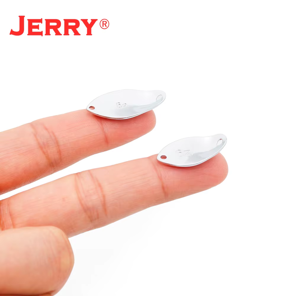 Jerry Yrout Cucharas parpadeantes de latón sin pintar - imagen 3