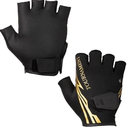 Guantes de pesca en roca antideslizantes, secado rápido, tres dedos