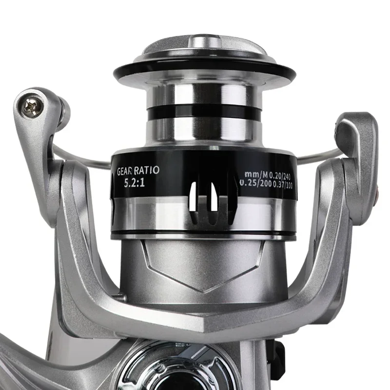 Carrete de spinning para agua salada con freno potente - imagen 2