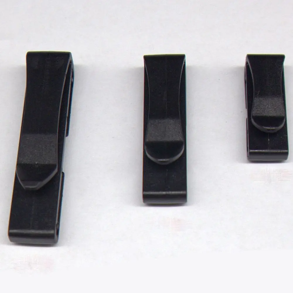 Hebillas negras con clip y sistema Molle para mochila de camping - imagen 2