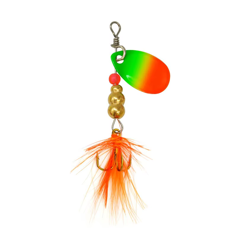 Spinner Mandarín para lubina con lentejuelas giratorias - imagen 5