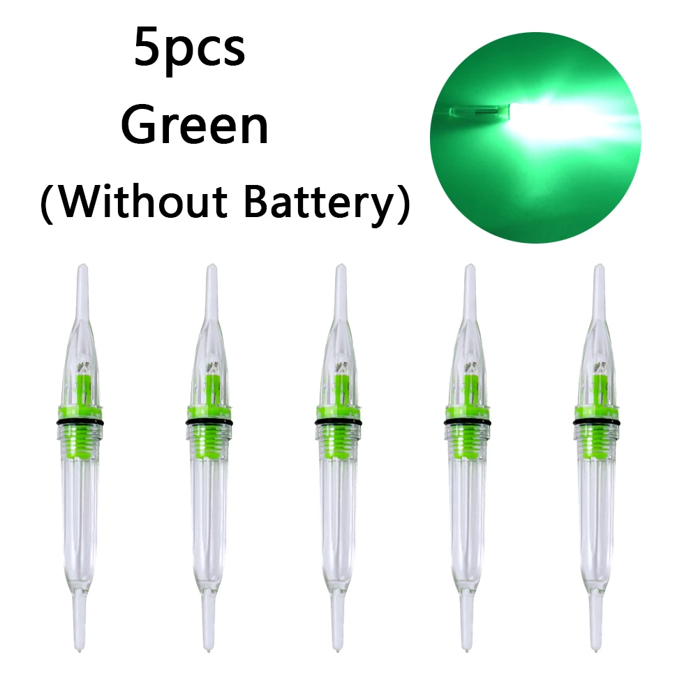 Detalle de la lámpara LED verde impermeable