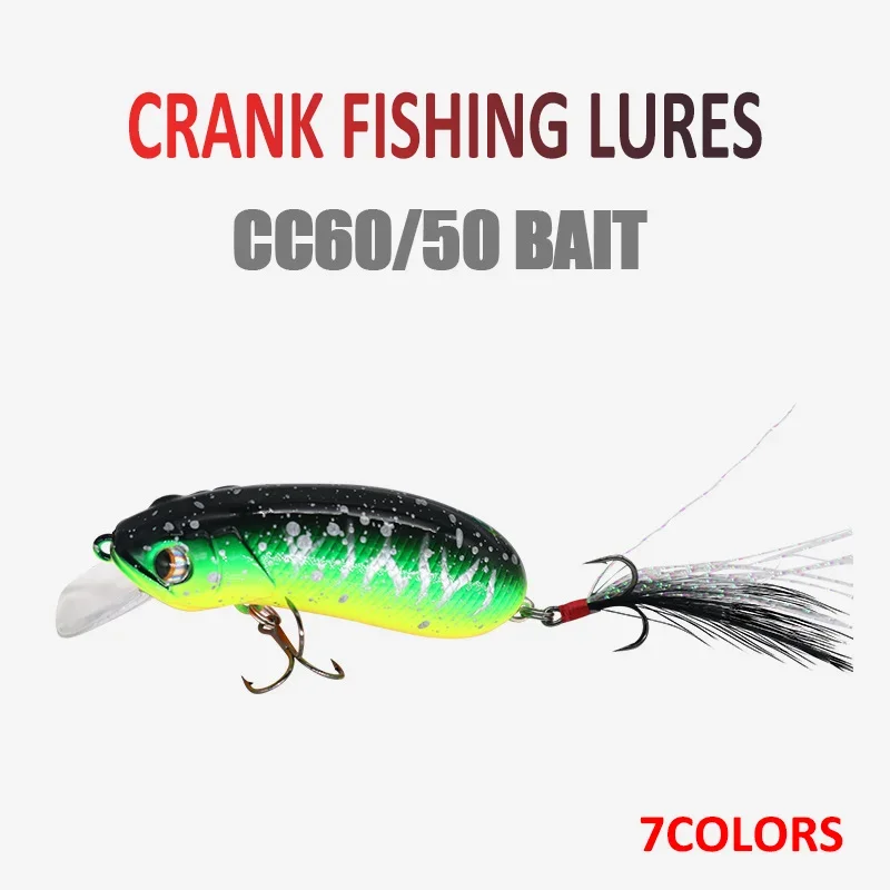 Crankbait pececillo hundimiento lento para lubina - imagen 2