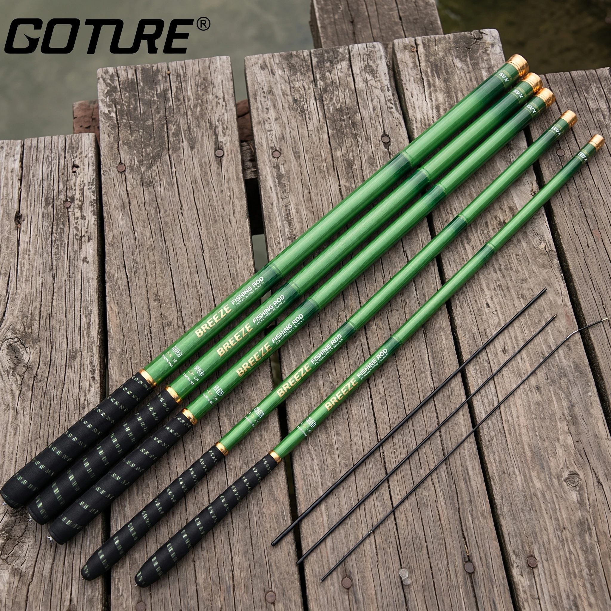 Caña Telescópica Goture Ultraligera para Pesca con Mosca y Tenkara - imagen 3