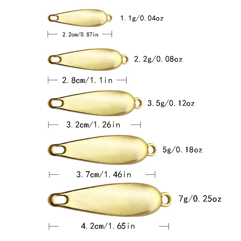 Señuelo giratorio de metal para lubina en agua salada - imagen 2