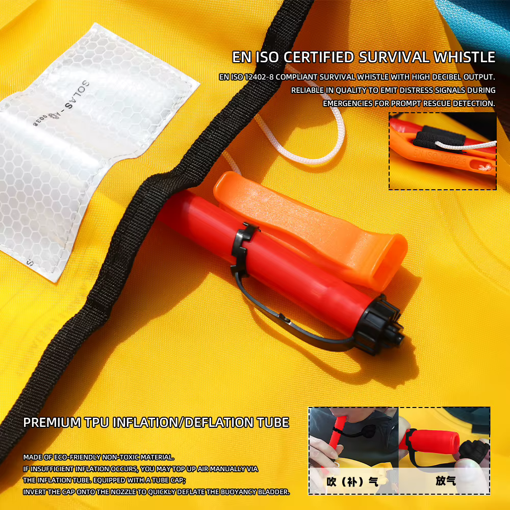 Chaleco Salvavidas Inflable ZYZHE - Automático para Pesca - imagen 2