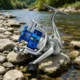 Carrete de pesca con freno máximo y manivela reversible - imagen 2