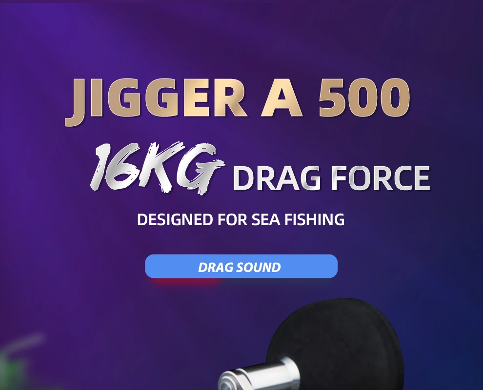 Carrete RANMI JIGGER A500