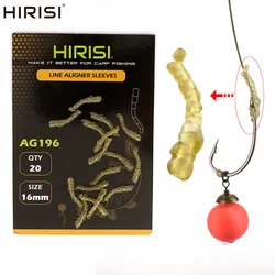 Hirisi herramienta alineadora para Hair Rig de carpa, mangas