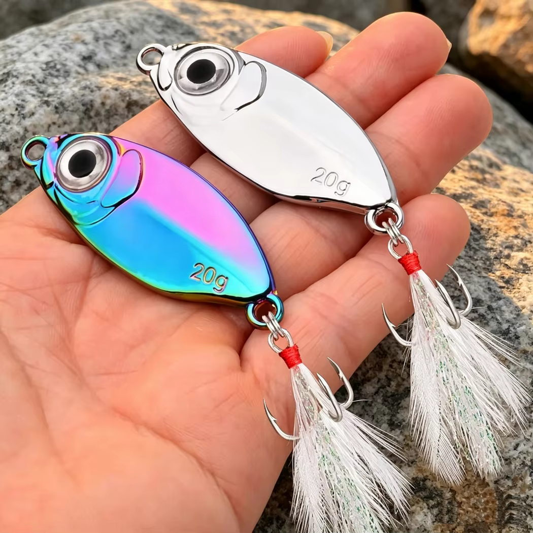 Cuchara Jigging para Trucha en Agua Salada - imagen 2