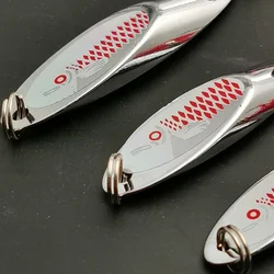 Lentejuelas Plata 7-21g – Acabado Láser para Pesca en Mar