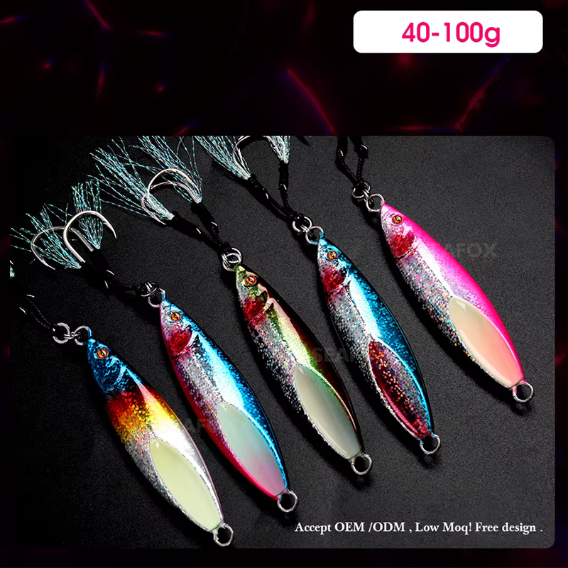 Jig Metal MJ27 Japen – Cuchara para Lubina desde Costa - imagen 4