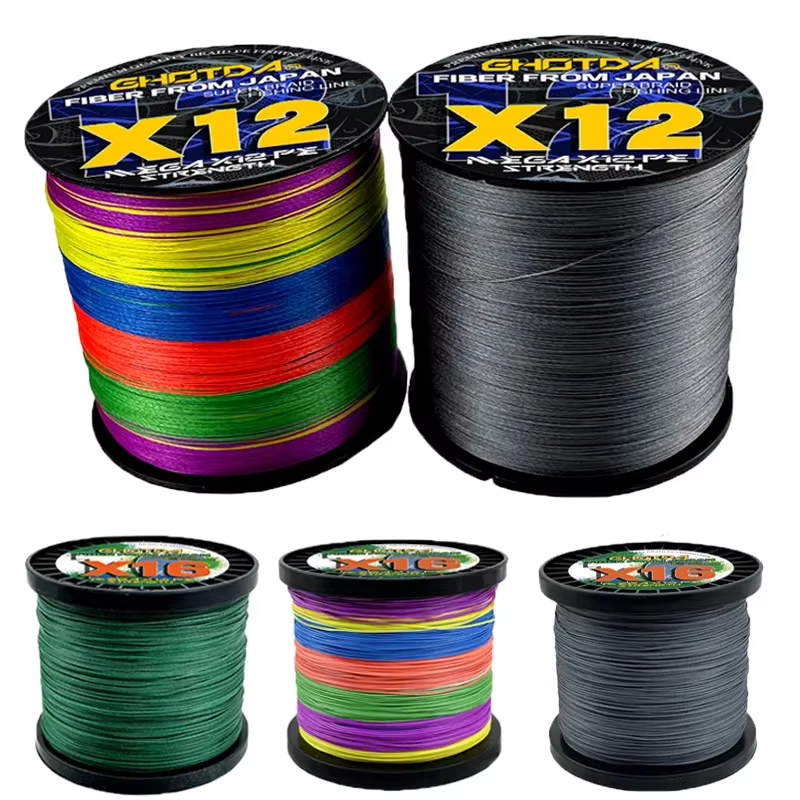 GHOTDA Hilo Trenzado PE 0,16-0,80mm - Sedal multifilamento pesca