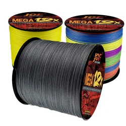 JOF Sedal Trenzado 12 Hebras para Pesca de Carpa y Mar