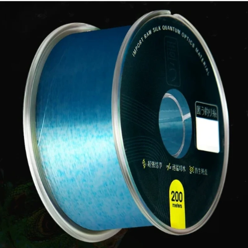 Línea de pesca de nailon camuflaje resistente a la abrasión para mar