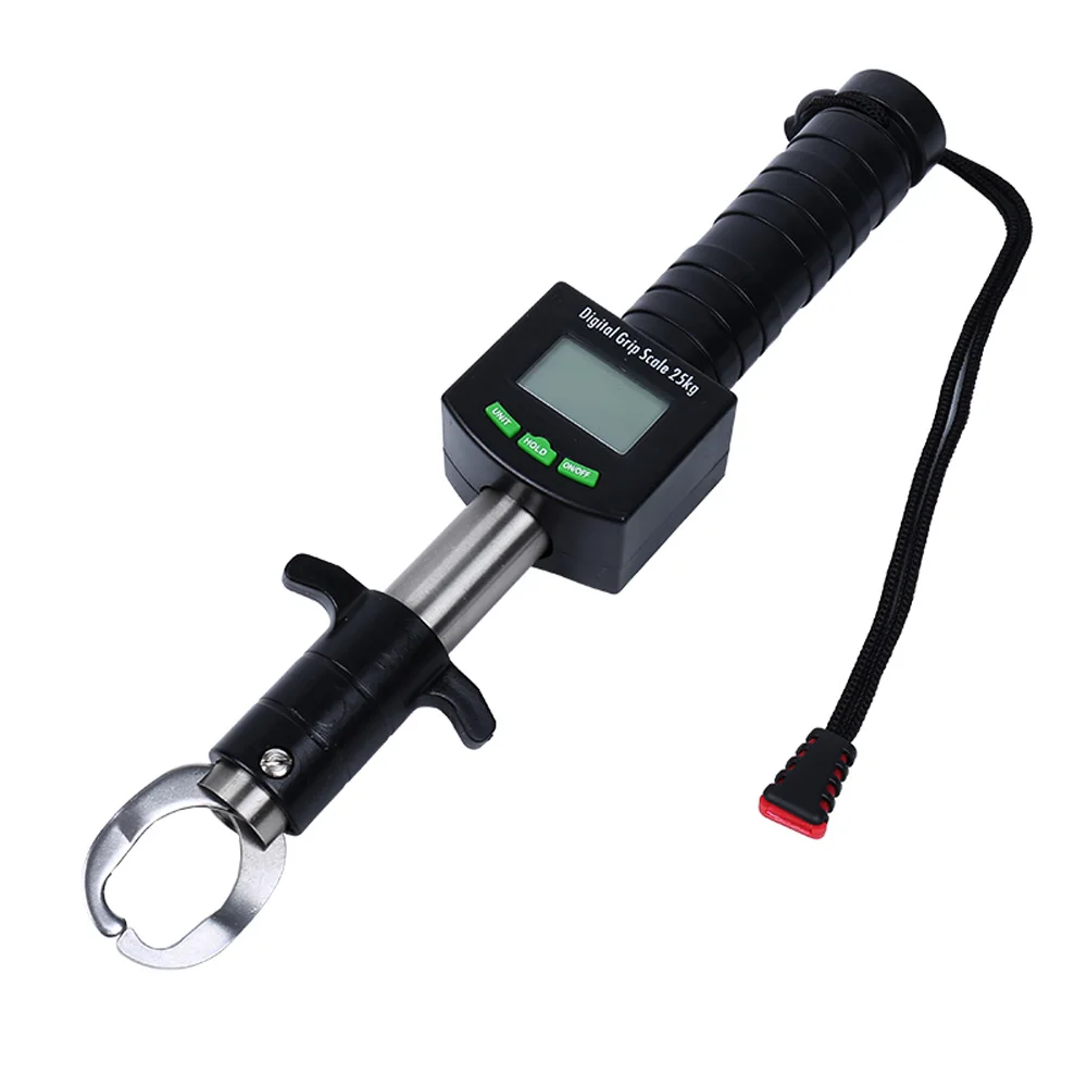 Pinza digital LED para pesca con escala integrada