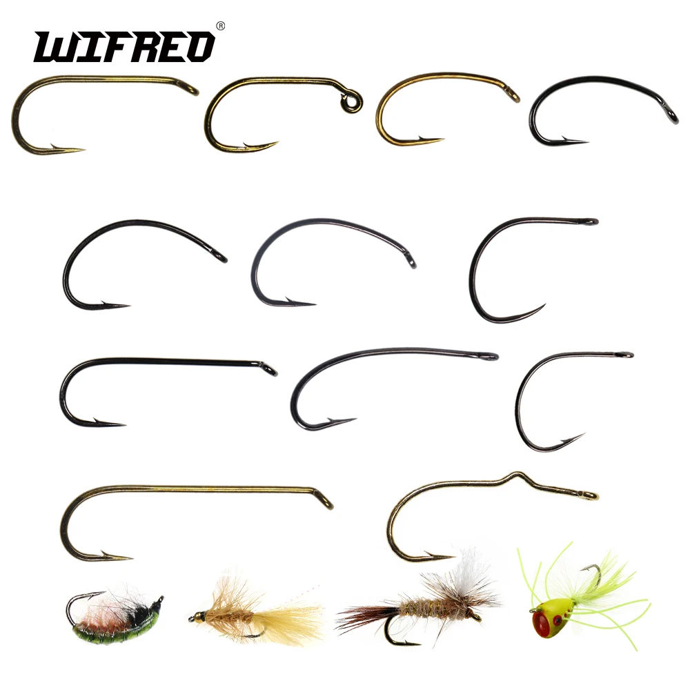 Anzuelos de mosca WIFRO para seca, húmeda, nymph y streamer - imagen 5