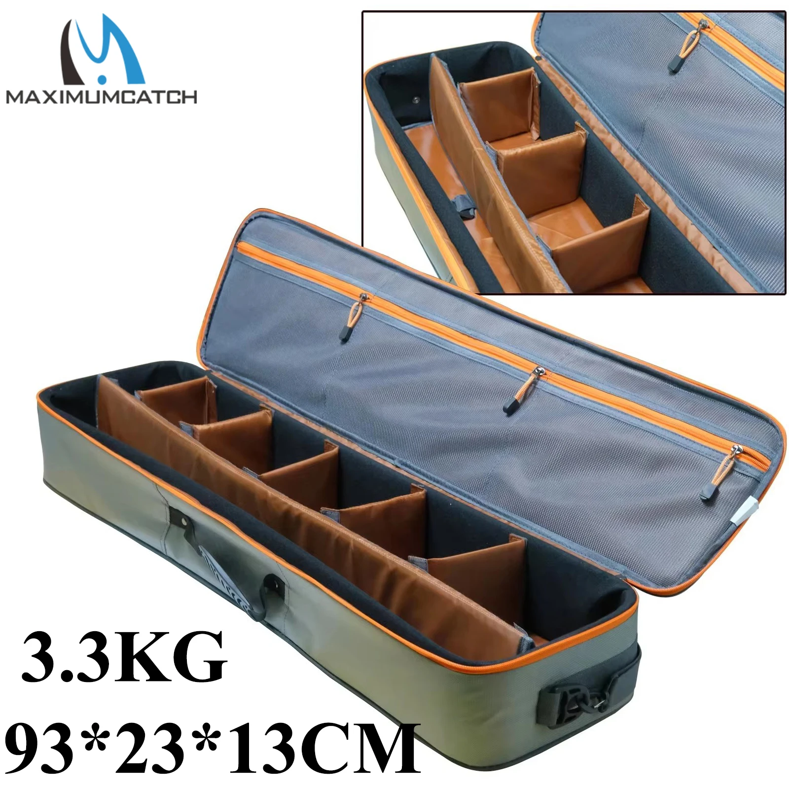Bolsa de pesca impermeable Maxcatch CRA ajustable para viaje - imagen 2