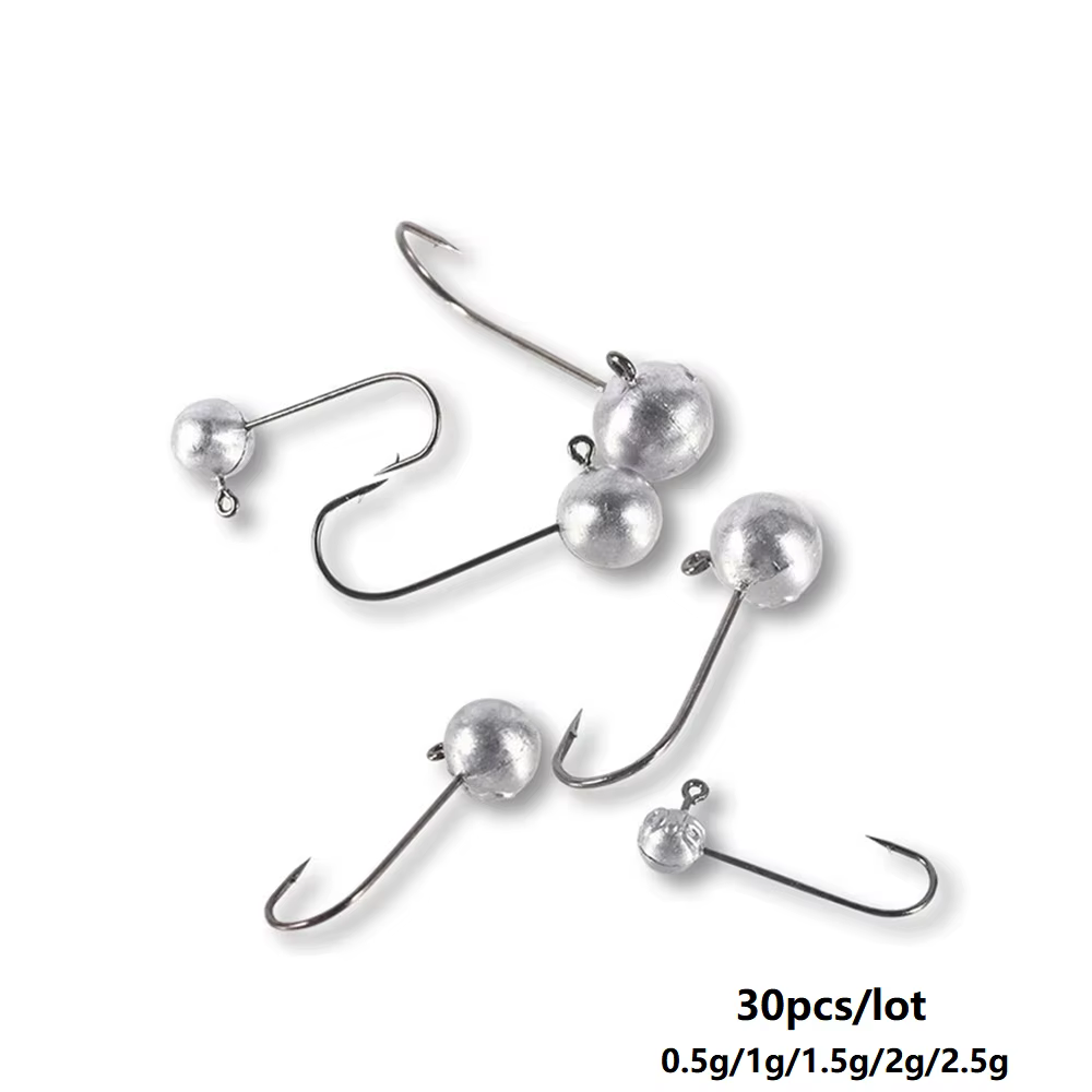Anzuelos Jig Head con cabeza de plomo y púas para vinilo - imagen 2