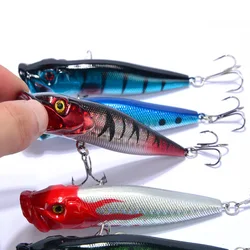 Señuelo Popper de superficie cebo duro para pesca