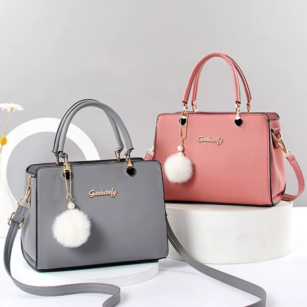 Bolso bandolera mujer piel PU gran capacidad asa cuadrado duradero - imagen 3