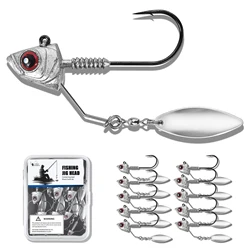 Jigs Underspin con cuchilla Free Fisher para agua salada