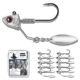 Jigs Underspin con cuchilla Free Fisher para agua salada